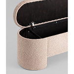 Банкетка Taks с местом для хранения букле капучино варинант исполнения - 3 | Loft Concept в Перми