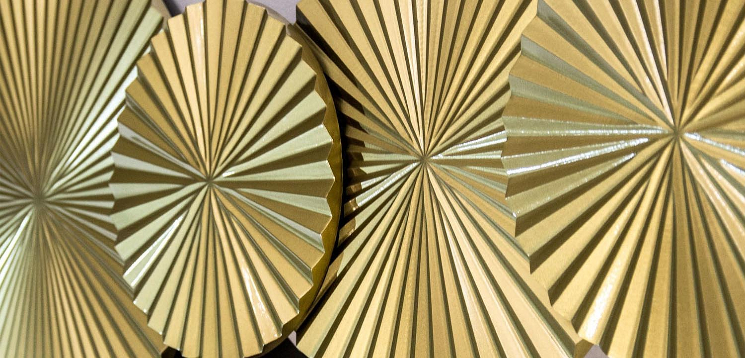 Арт-объект Apollo Gold Wall Plaque Disc 5 Арт-объект Apollo Gold Wall Plaque Disc 5 - Loft-Concept в Перми