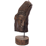 Декоративная статуэтка из дерева Будда Buddha Wooden Statuette варинант исполнения - 2 | Loft Concept в Перми