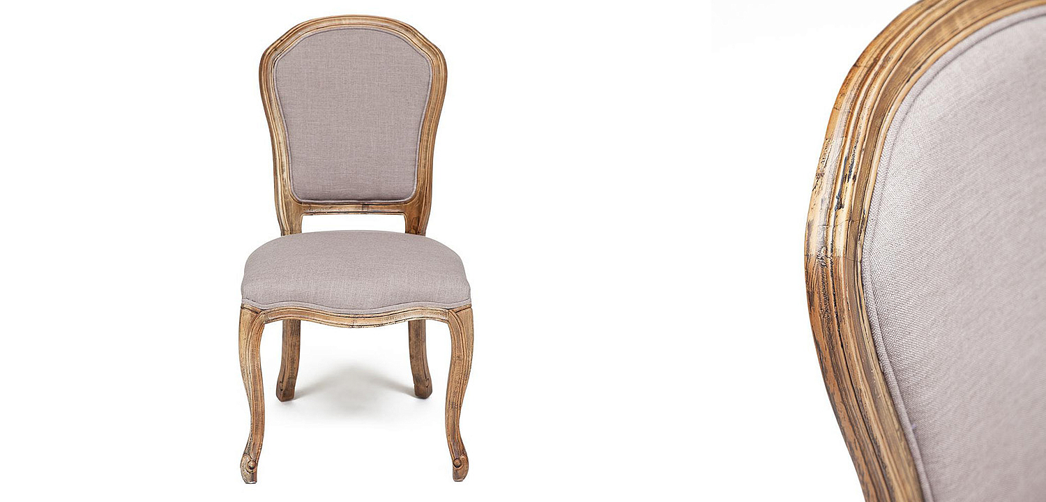 Стул French vintage gray chair Provence Стул French vintage gray chair Provence - Loft-Concept в Перми
