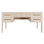 Большой Рабочий стол Primo с 5 выдвижными ящиками Светлый дуб варинант исполнения - 7 | Loft Concept в Перми