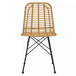 Стул с ротанговым плетением Wicker Stool без подлокотников варинант исполнения - 5 | Loft Concept в Перми