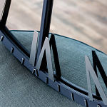 Часы настенные зеркальные с серебряным металлическим циферблатом Mirror Tower Clock варинант исполнения - 4 | Loft Concept в Перми