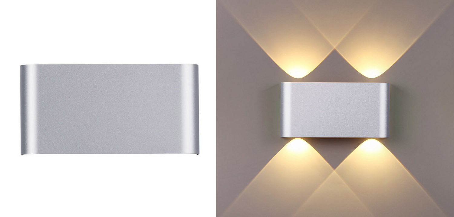 Бра Obverse Silver Rectangle A Wall lamp Бра Obverse Silver Rectangle A Wall lamp - Loft-Concept в Перми