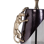 Настольная лампа с декором в виде ягуара Golden Jaguar варинант исполнения - 1 | Loft Concept в Перми