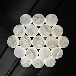 Люстра подвесная круглая с сферическими плафонами из натурального камня Glowing Spheres варинант исполнения - 11 | Loft Concept в Перми