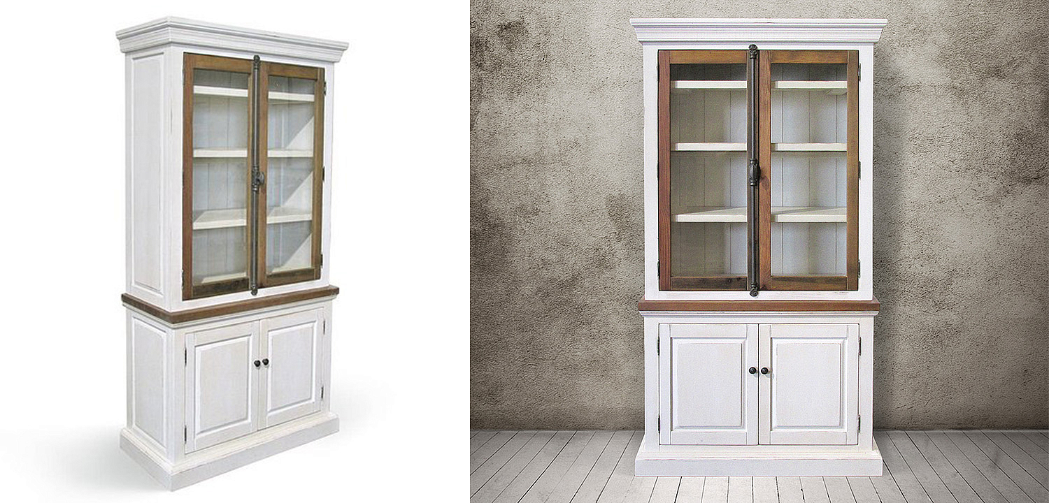 Шкаф Lazzaro Provence HARMONIE Antique White Шкаф Lazzaro Provence HARMONIE Antique White - Loft-Concept в Перми