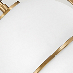 Потолочный светильник с плафоном в форме белого матового шара Hinkley варинант исполнения - 18 | Loft Concept в Перми