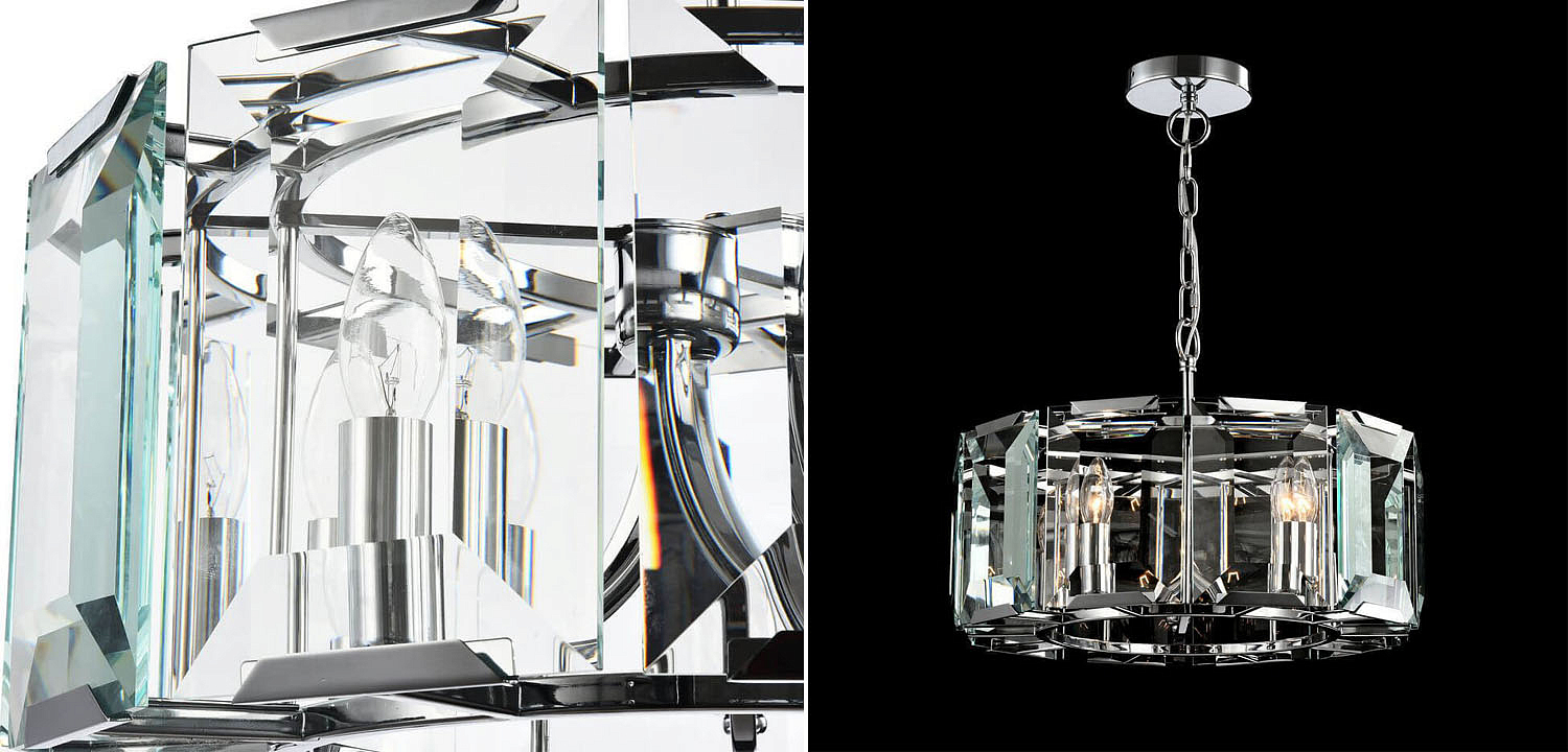 Люстра Lari Harlow Crystal Round Chandelier chrome 5 Люстра Lari Harlow Crystal Round Chandelier chrome 5 - Loft-Concept в Перми