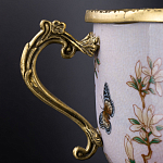 Фарфоровая чаша с бронзовыми элементами Eden Garden варинант исполнения - 5 | Loft Concept в Перми