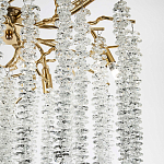 Люстра с декором в виде ветвей с хрустальными подвесками Fairytree Gold Crystal Chandelier 6 варинант исполнения - 3 | Loft Concept в Перми