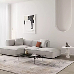 Дизайнерский журнальный стол белый в форме геометрических фигур Cydogic варинант исполнения - 2 | Loft Concept в Перми