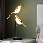 Настольная лампа с 2-мя плафонами в виде птичек Flight of Light варинант исполнения - 1 | Loft Concept в Перми