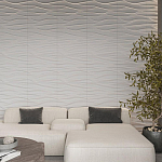 Гипсовая 3D панель с принтографией PM-01 варинант исполнения - 1 | Loft Concept в Перми