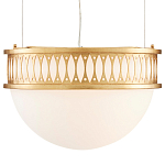 Подвесной светильник с фактурным золотым каркасом Exceptional Classic Design варинант исполнения - 1 | Loft Concept в Перми