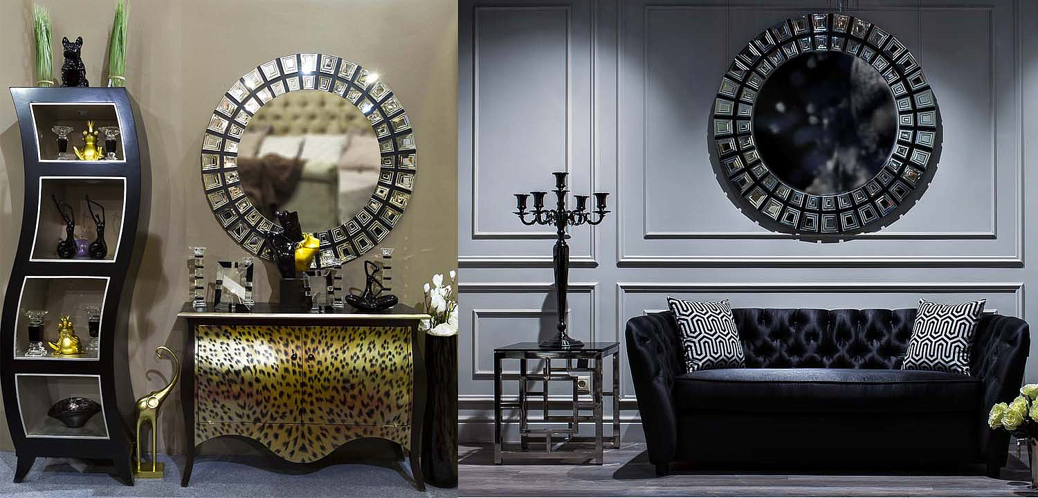 Зеркало Insert Black Glass Зеркало Insert Black Glass - Loft-Concept в Перми