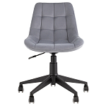 Мягкое компьютерное кресло Plushe Grey варинант исполнения - 3 | Loft Concept в Перми