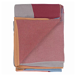 Плед из хлопка с абстрактным принтом Elysian Flow Ember варинант исполнения - 2 | Loft Concept в Перми