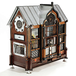 Декоративная антикварная клетка Wise Raven варинант исполнения - 2 | Loft Concept в Перми