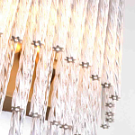 Бра с прозрачными стеклянными трубочками и металлическим основанием Nembus варинант исполнения - 2 | Loft Concept в Перми