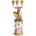 Фарфоровый подсвечник Лебедь с ангелом Asse варинант исполнения - 5 | Loft Concept в Перми