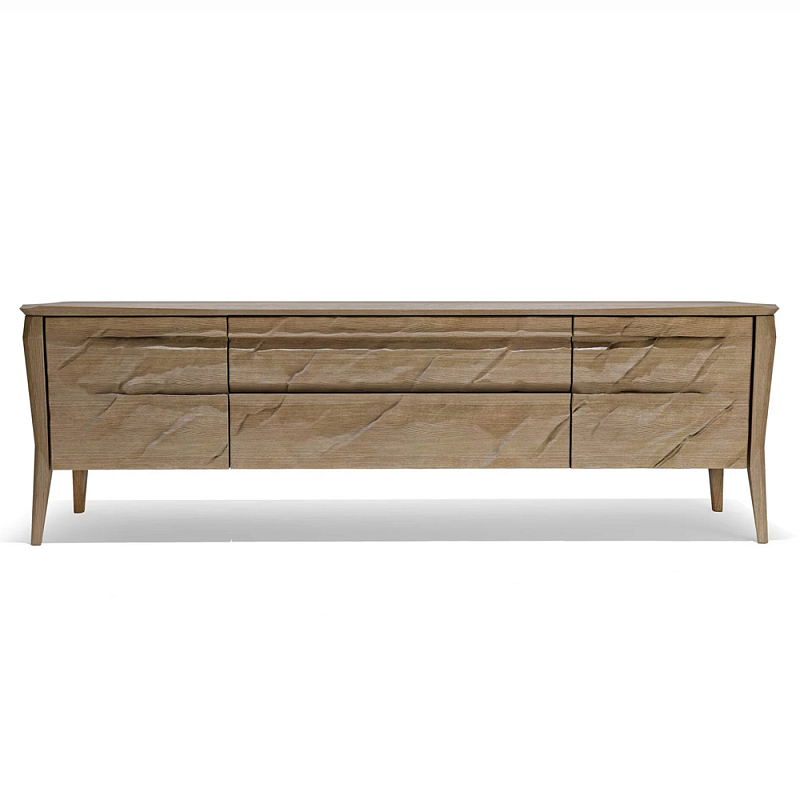 ТВ тумба 2 двери и 2 выдвижных ящика Tasteful Furniture Венге Светлый дуб ТВ тумба 2 двери и 2 выдвижных ящика Tasteful Furniture Венге Светлый дуб в Перми | Loft Concept
