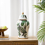 Ваза из фарфора с ручной росписью Leopard Collection  варинант исполнения - 4 | Loft Concept в Перми