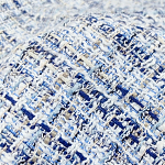 Мебельная ткань Букле синий цвет 150 см T2-118 варинант исполнения - 1 | Loft Concept в Перми