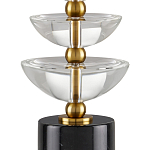 Настольная лампа с чашеобразными дисками на корпусе Glowing Waterfall варинант исполнения - 1 | Loft Concept в Перми