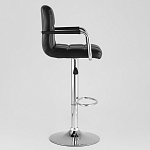 Барный стул с подлокотниками Honory Black варинант исполнения - 4 | Loft Concept в Перми