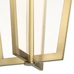  Подвесной светильник золотого цвета в форме фонаря Kichler варинант исполнения - 2 | Loft Concept в Перми