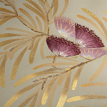 Обои ручная роспись Silk Tree Colourway SC-80 on Pale Grey dyed silk варинант исполнения - 1 | Loft Concept в Перми