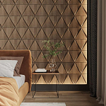 Гипсовая 3D панель с принтографией PM-50 варинант исполнения - 6 | Loft Concept в Перми