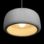 Подвесной светильник с круглым рельефным абажуром Sergey Makhno варинант исполнения - 5 | Loft Concept в Перми