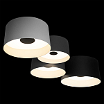 Потолочный светильник с 4-мя цилиндрическими абажурами белого серого и черного цвета Urban Dome варинант исполнения - 4 | Loft Concept в Перми