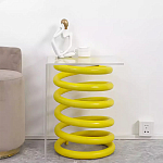 Дизайнерский журнальный стол на 2-х конусообразных ножках Epykopy варинант исполнения - 1 | Loft Concept в Перми