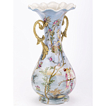 Ваза фарфоровая с попугаями Gaya варинант исполнения - 5 | Loft Concept в Перми