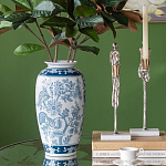 Ваза с синим цветочным орнаментом Blue & White Ornament  варинант исполнения - 5 | Loft Concept в Перми