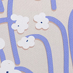 Подушка декоративная с цветочным принтом Blossom Essence Lily варинант исполнения - 3 | Loft Concept в Перми