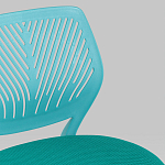 Яркий компьютерный стул Tropica Turquoise варинант исполнения - 7 | Loft Concept в Перми