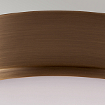 Потолочный светильник круглой формы с белым выпуклым матовым плафоном Feiss варинант исполнения - 3 | Loft Concept в Перми