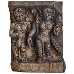 Антикварные объёмные панно из тика Antique Indian Panels варинант исполнения - 2 | Loft Concept в Перми