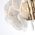 Люстра с декором в виде крупных рельефных лепестков 80 см Ethereal Bloom варинант исполнения - 6 | Loft Concept в Перми
