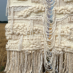 Вязанное панно для ресторана WINTER варинант исполнения - 1 | Loft Concept в Перми