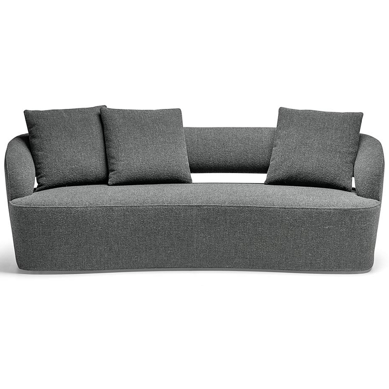 Дизайнерский диван LUCIO Sofa Серый Белый в Перми | Loft Concept 