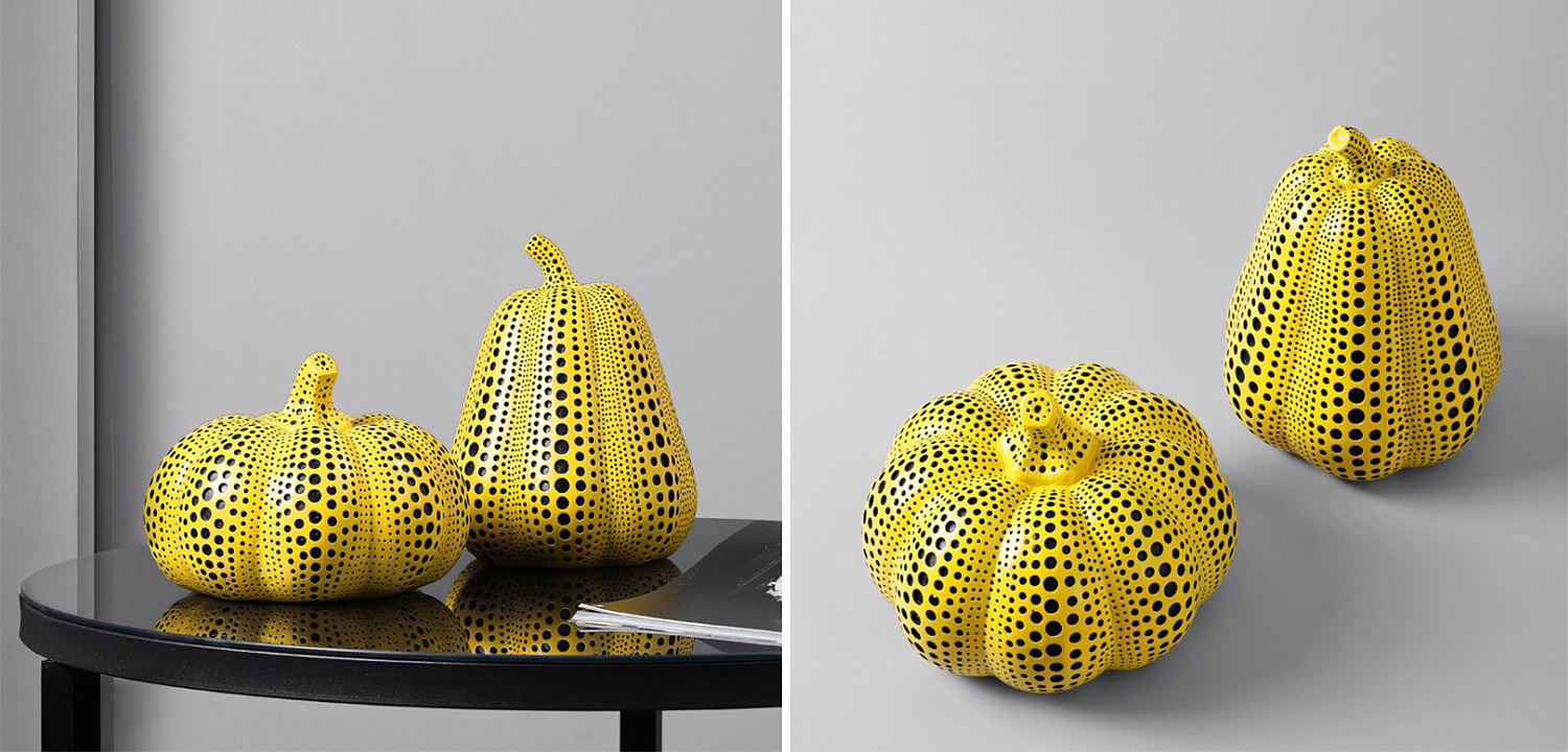 Статуэтка тыквы Kusama Yayoi I Статуэтка тыквы Kusama Yayoi I - Loft-Concept в Перми
