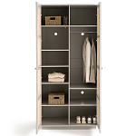 Шкаф с двумя дверцами из плетеного ротанга Tomio Wicker Furniture варинант исполнения - 5 | Loft Concept в Перми