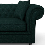 Мебельная ткань Шенилл темно-зеленый цвет 138 см T4-36 варинант исполнения - 8 | Loft Concept в Перми