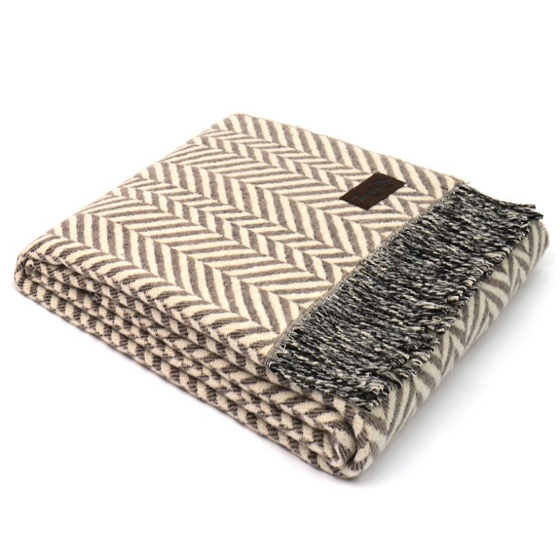 Плед PALLADIO 0001 Marzotto Бежевый в Перми | Loft Concept 