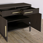 Буфет Primo с двумя ящиками и двумя фасадами шпон орех варинант исполнения - 4 | Loft Concept в Перми